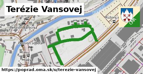 ilustrácia k Terézie Vansovej, Poprad - 680 m