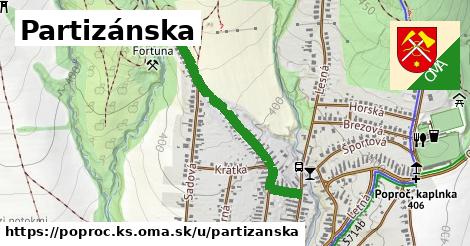 ilustrácia k Partizánska, Poproč, okres KS - 0,72 km