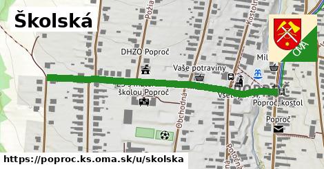 Školská, Poproč, okres KS