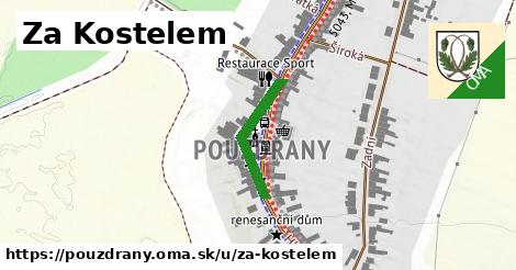 ilustrácia k Za Kostelem, Pouzdřany - 195 m