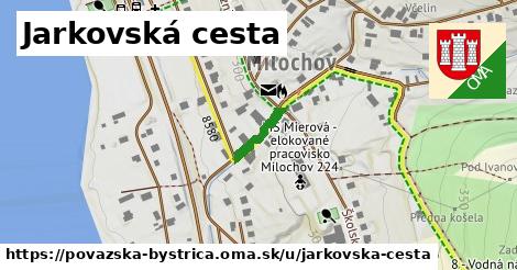 ilustrácia k Jarkovská cesta, Považská Bystrica - 97 m