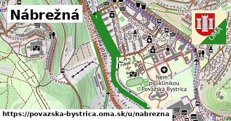 ilustrácia k Nábrežná, Považská Bystrica - 1,22 km