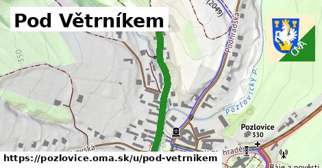 ilustrácia k Pod Větrníkem, Pozlovice - 324 m