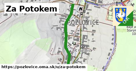 ilustrácia k Za Potokem, Pozlovice - 360 m
