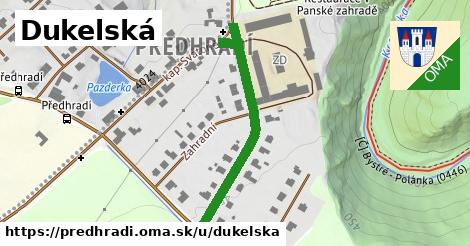 ilustrácia k Dukelská, Předhradí - 377 m