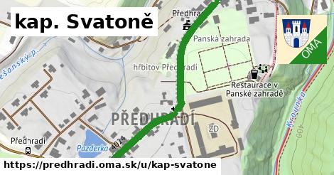 ilustrácia k kap. Svatoně, Předhradí - 577 m