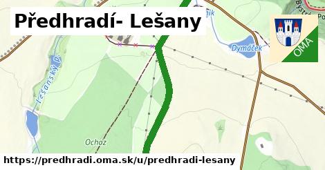 ilustrácia k Předhradí- Lešany, Předhradí - 0,95 km