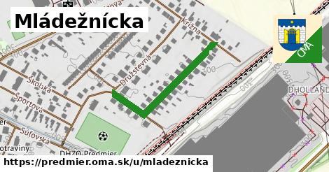 ilustrácia k Mládežnícka, Predmier - 311 m