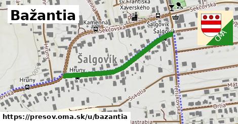 Bažantia, Prešov