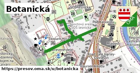 ilustrácia k Botanická, Prešov - 522 m