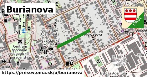 ilustrácia k Burianova, Prešov - 184 m