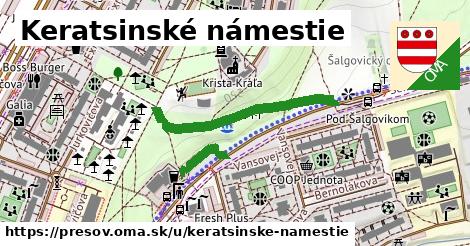 Keratsinské námestie, Prešov