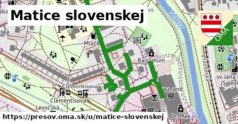 ilustrácia k Matice slovenskej, Prešov - 0,93 km