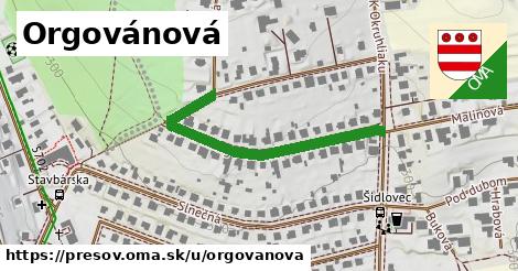 Orgovánová, Prešov