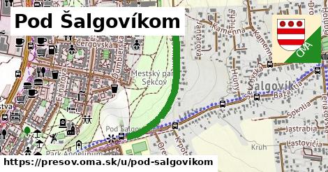 ilustrácia k Pod Šalgovíkom, Prešov - 680 m