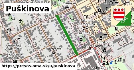 Puškinova, Prešov