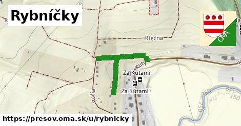 ilustrácia k Rybníčky, Prešov - 282 m