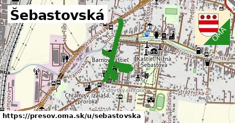 ilustrácia k Šebastovská, Prešov - 0,88 km