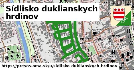 Sídlisko duklianskych hrdinov, Prešov