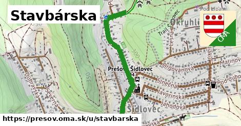 Stavbárska, Prešov