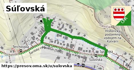 ilustrácia k Súľovská, Prešov - 662 m