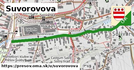 ilustrácia k Suvorovova, Prešov - 628 m