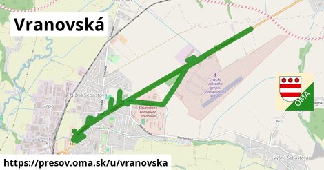 ilustrácia k Vranovská, Prešov - 7,1 km