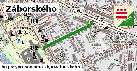 ilustrácia k Záborského, Prešov - 308 m