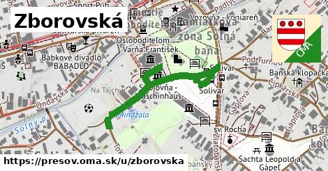 Zborovská, Prešov