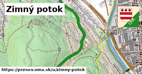 ilustrácia k Zimný potok, Prešov - 1,05 km