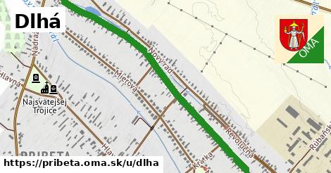 ilustrácia k Dlhá, Pribeta - 1,44 km