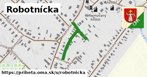 Robotnícka, Pribeta