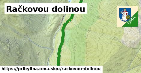 ilustrácia k Račkovou dolinou, Pribylina - 1,84 km