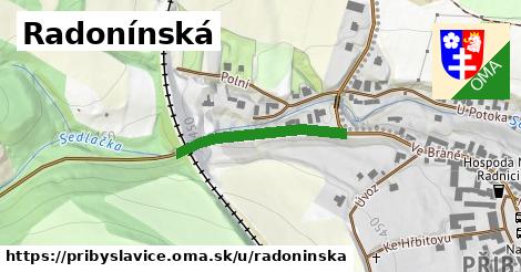 ilustrácia k Radonínská, Přibyslavice - 245 m