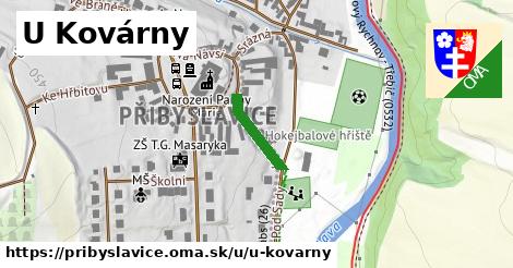 ilustrácia k U Kovárny, Přibyslavice - 130 m