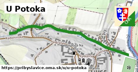 ilustrácia k U Potoka, Přibyslavice - 680 m