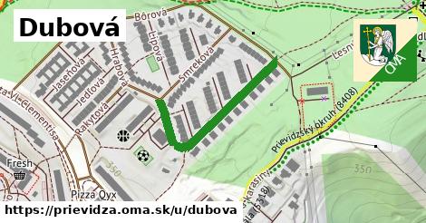 Dubová, Prievidza