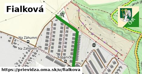 ilustrácia k Fialková, Prievidza - 334 m