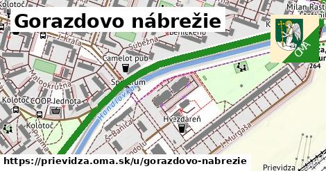 Gorazdovo nábrežie, Prievidza