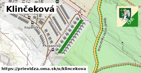 ilustrácia k Klinčeková, Prievidza - 214 m