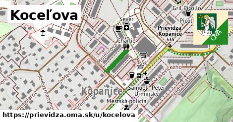 ilustrácia k Koceľova, Prievidza - 93 m