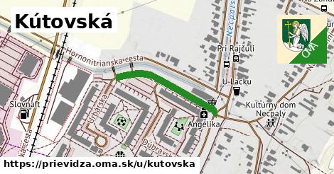 ilustrácia k Kútovská, Prievidza - 248 m