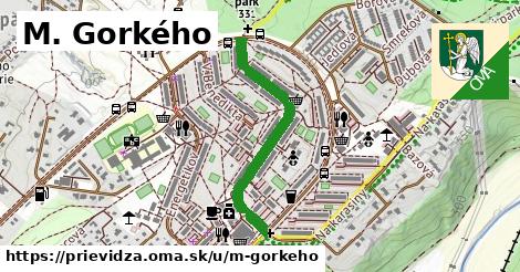 ilustrácia k M. Gorkého, Prievidza - 696 m