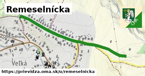 ilustrácia k Remeselnícka, Prievidza - 589 m