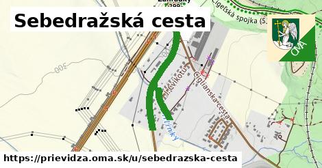 Sebedražská cesta, Prievidza