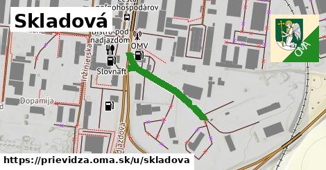ilustrácia k Skladová, Prievidza - 255 m