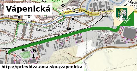 Vápenická, Prievidza