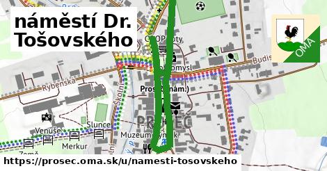 ilustrácia k náměstí Dr. Tošovského, Proseč - 651 m
