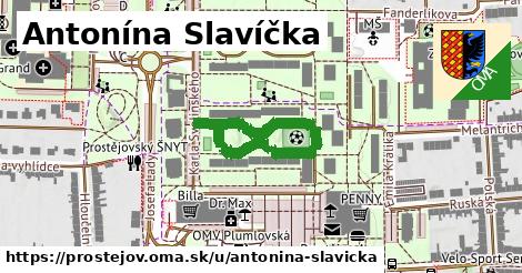 ilustrácia k Antonína Slavíčka, Prostějov - 386 m