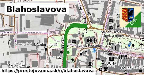 ilustrácia k Blahoslavova, Prostějov - 434 m